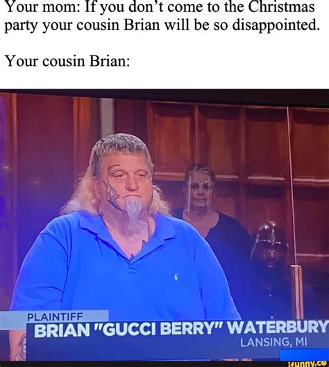 gucci berry girlfriend|Brian Waterbury, aka Gucci Berry journey from Internet sensation .